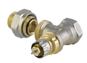 Danfoss RA-N 1/2" sarok termosztatikus szelep O-gyűrűs