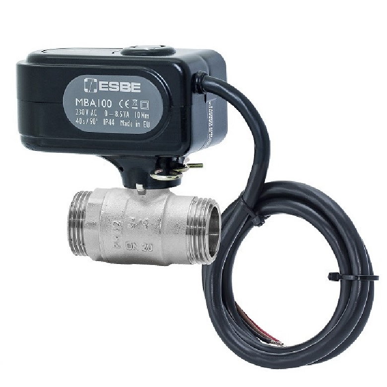 Esbe MBA122 Motoros golyóscsap 2 járatu Km1"
