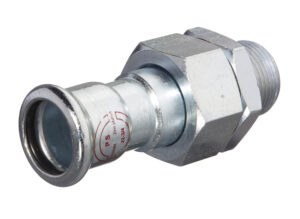 Press Steel M kontúr szénacél Hollanderes csatlakozó