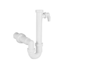 Styron Csőszifon mosógép csatlakozással