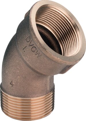 Viega KB 45° vörösöntvény 3121