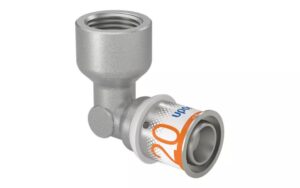 Uponor s-press plus fém könyök 20 bm