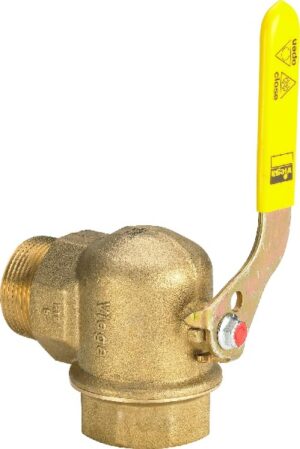 Viega Gázmérő Sarokgömbcsap 2"