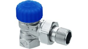 Heimeier Kisellenálású termosztatikus radiátor 1/2" szelep sarok