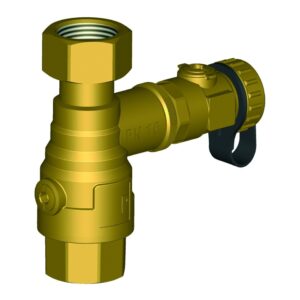 Pneumatex DLV 25 Biztonsági Kupakos elzárócsap 1" Bm (5351436)