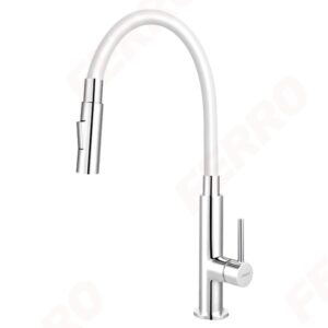 Ferro Zumba Slim Álló mosogatócsaptelep fehér (BZA43W)