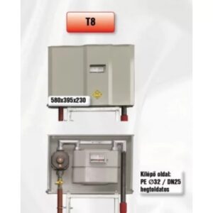 Peró Gáz T8 előkerti szabályzó-és mérőállomás (T8)