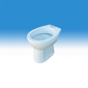 B&K Idral Porcelán WC csésze mozgáskorlátozott magasított álló hátsó kifolyással (TH423I)