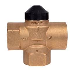 Siemens háromjáratú zónaszelep 1/2" DN 15 kvs 2 ( VXI46.15 )