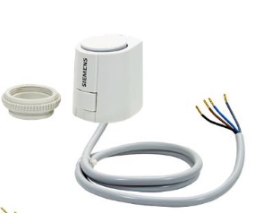 Siemens Termoelektromos Állitómű 230V 1 m kabel ÚJ (STA32165L10)