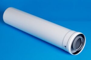 Kondenzációs 60/100mm Elvezetőcső Alu/PPS