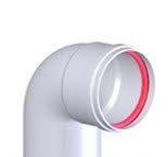 Tricox 60/100 könyök 87° alu/alu ( AAKÖ501)