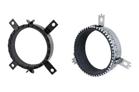 Tűzvédelmi mandzsetta műanyag csőhöz