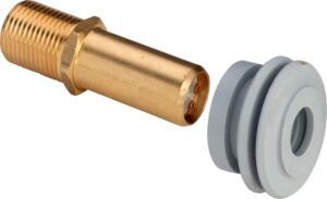 Viega vizelde csatlakozó szerelvény 1/2"x45 (463007)