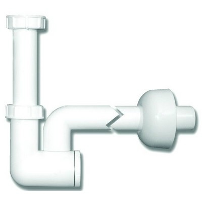 HL 135/30 mosdó szifon mosógép csatlakozás nélkül 5/4 col 30 mm (640010304)