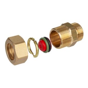 Gebo Inox szolár csatlakozó 1/2" KM (A03-0001-1427)