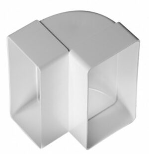 Vents Laposcsatorna Könyök függőleges 60x204mm (8282)