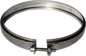 Inox Csőkapcsoló bilincs