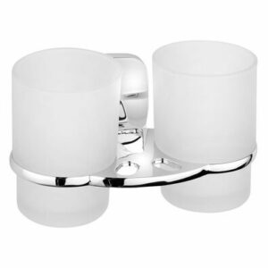 AQUALINE Rumba dupla pohártartó tejüveg (RB105)