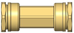 Arco Kpe réz hosszitott toldóidom