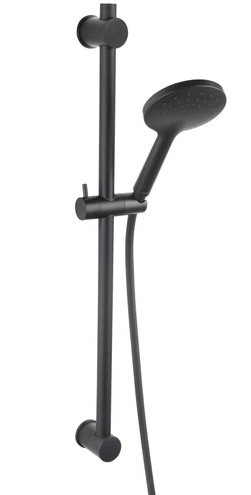 FERRO Phila Black csúszórudas zuhanyszett fekete (N375BLB)
