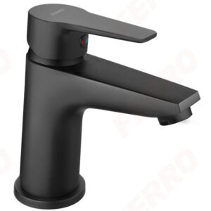 Ferro Ritto Black egykaros mosdócsaptelep, matt fekete (BTR2BL)