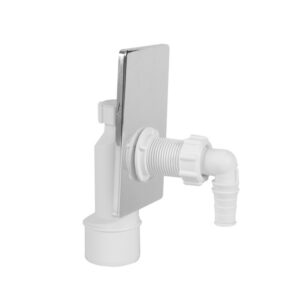 Styron Falba szerelhető mosógépszifon krómozott előlappal (ST-510-K)