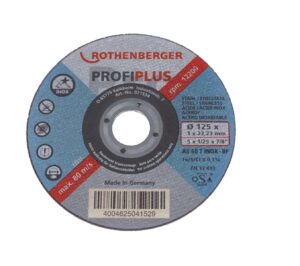 Rothenberger Vágókorong inox 125x1x22 10 db/csomag (71534D)