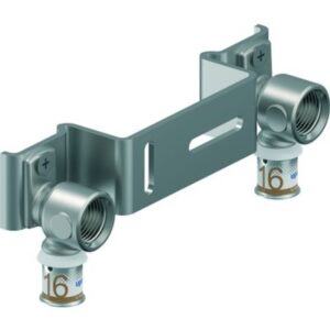 Uponor s-press plus fém szerelt falikorong pár 16-1/2 150mm (1070664)