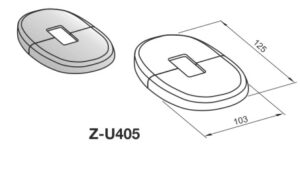 Korado takarórózsa új tipusú tartóhoz ZU403-hoz (ZU405)