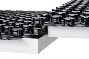 Padlófűtés Rendszerlemez V5024 16-17 mm csőhöz 1200x800x20 szigeteléssel