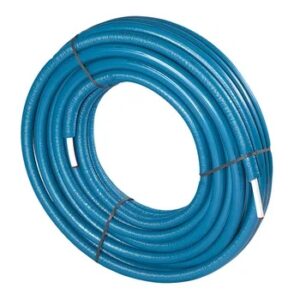 Uponor Uni Pipe PLUS szigetelt ötrétegű cső S15 32x3,0 kék 15 mm szigeteléssel 25m/tekercs