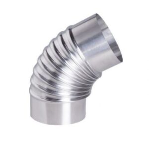 Aluminium füstcső iv 120°