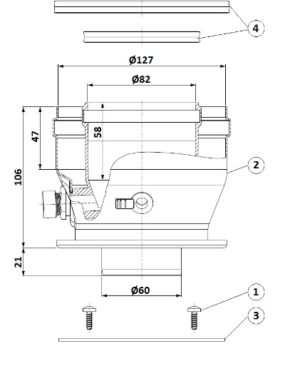 Biasi Inditóidom alu/alu 80/125 (9990740)