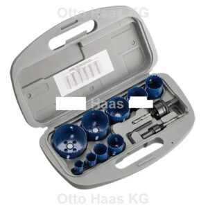 Haas HSS bimetál lyukfúró készlet 19-68 mm fúróval (7735)