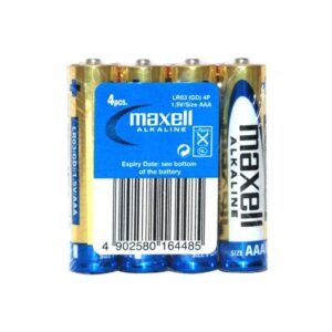Maxell Alkáli ceruzaelem AAA LR03 1,5V 4 db/fólia