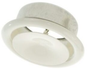 Fém légszelep SRS befújásra elöl nézet