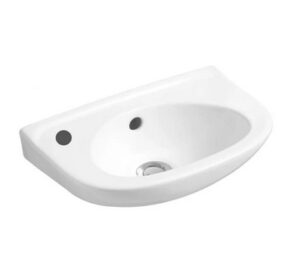 Alföldi Bázis kézmosó 40x25, 1 furattal bal oldalon (4123)