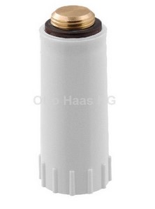 Haas Rézmenetes vakdugó 3/4" fehér (3378)