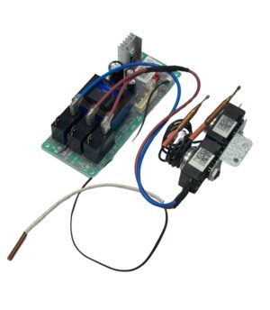 Haier vezérlőpanel + 2db biztonsági termosztát (hőkioldó) TF7 készülékekhez