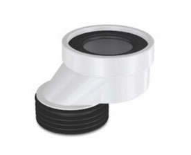 Styron WC bekötő, 60 mm eltolású (STY-530-60)