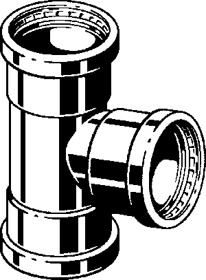 Viega Prestabo 76-os T-idom  (597818)