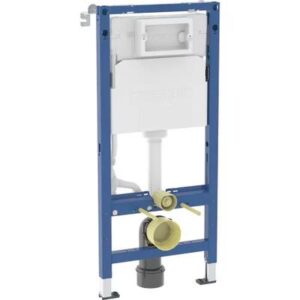 Geberit Duofix fali WC-szerelőelem, 112 cm, Delta 12 cm-es falsík alatti öblítőtartállyal (458103002)