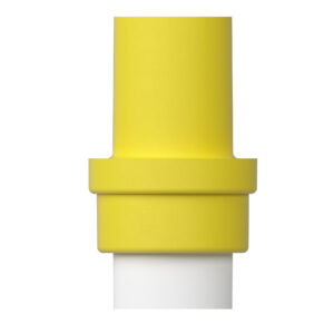 VECAMCO cseppvízcső vég bogár elleni védőráccsal SÁRGA D=16 mm