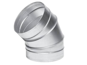 Vents Fix 125  könyök 45° (FIX-125/45)