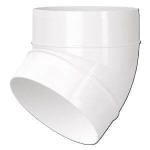 Vents Körcsatornához 100/45°könyök idom (VEN-121-45 P)