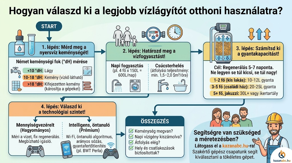 Hogyan válaszd ki a legjobb vízlágyítót otthoni használatra?