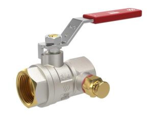 Arco Sena VA30 5/4" BB üritős,mérőcsonkos inox karos golyóscsap nikk.mentes (752106)