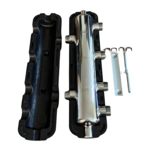 Dunaterm hidraulikus váltó 6x1" csatlakozás Inox  szigeteléssel