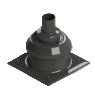 Eco 80 mm PP kürtő fedél készlet (PPKF080)